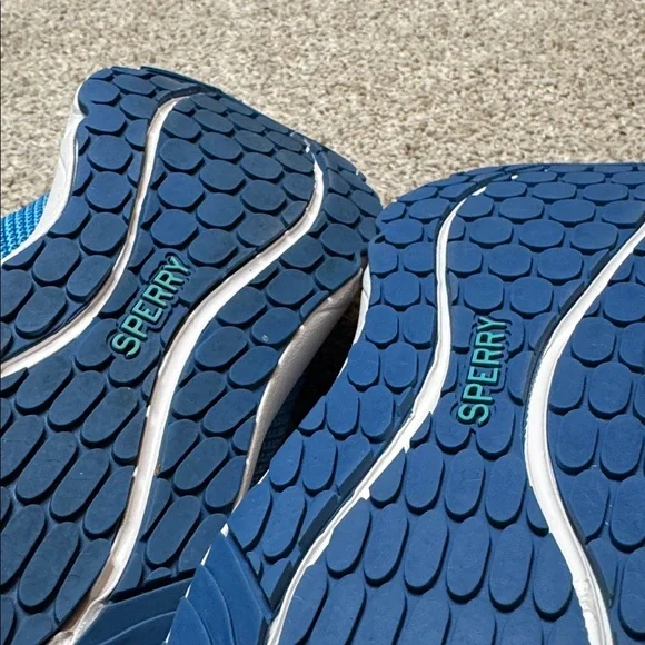 Sperry | 7 Seas 3-eye Boat Shoe in Turquoise Size 8 - Picture 10 of 12